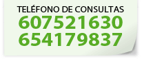 TELÉFONO DE CONSULTAS 955229037